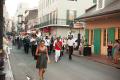 IMG_8916 masquerade procession down Bourbon Street